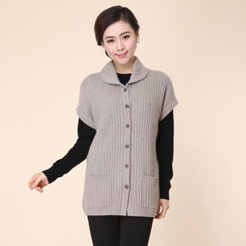 正品<em>金利来女羊绒</em>衫100%纯山<em>羊绒</em>中短款女装