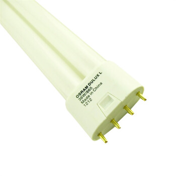 
                                        
                                        欧司朗（OSRAM） 四针插拔 36W三基色紧凑H型节能灯管日光色 6500K (2只装)                