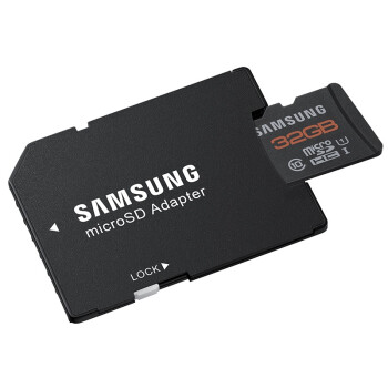 三星（SAMSUNG） 32G Class10-48MB/S TF(MicroSD) 存储卡 升级版 配三星正品适配器