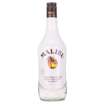 【京东超市】马利宝（Malibu）洋酒 西班牙朗姆酒 加勒比椰子朗姆配制酒 700ml