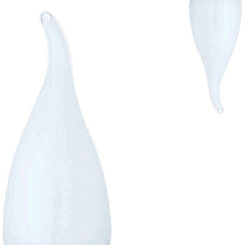 
                                        
                                        BestBenefic栢裔3W晶莹剔透LED蜡烛灯节能灯无辐射无频闪暖光灯罩可选多件装上市 乳白灯罩 直径4X高15厘                