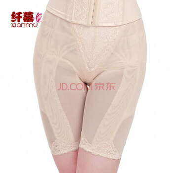 蓝芩燃脂瘦身塑身<em>短裤</em>女 <em>产后</em>高<em>腰</em>收腹提臀短