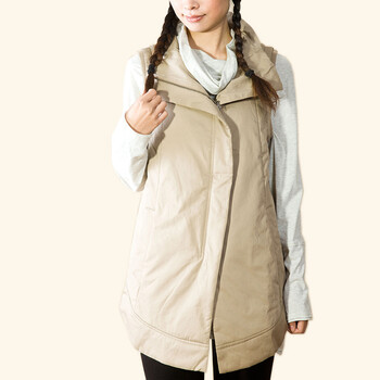 原木素然 2013新款<em>女士</em>中<em>长款</em>棉背心<em>马甲</em> 女秋