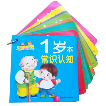 婴儿玩具宝宝早教书卡片识字卡片儿童书籍0-3