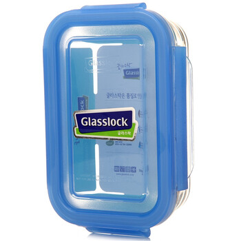 三光云彩glasslock韩国进口钢化玻璃饭盒微波炉碗保鲜盒密封便当盒 MCRB040/400ml