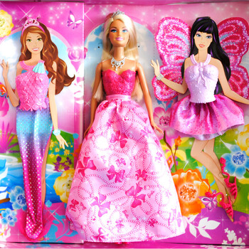 美人鱼芭比娃娃怀孕|专柜正品芭比娃娃甜美人