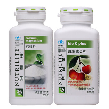 安利纽崔莱钙镁片 233g小组,安利纽崔莱钙镁片