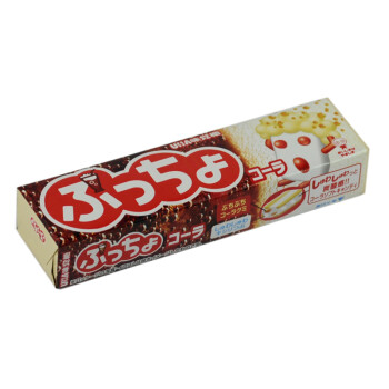 日本原装进口食品 味觉糖UHA悠哈 普超可乐味夹心软糖（条糖）50g