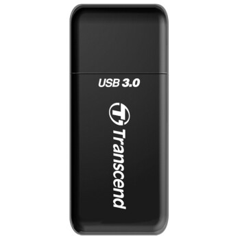 创见（Transcend） RDF5 SDHC高速读卡器 黑色 USB 3.0