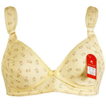 莱薇妈咪全棉孕妇前开式哺乳<em>文胸</em> 95061 肤色