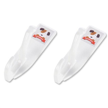 
                                        
                                                            日本丽固（LEC）H-360 强力挂钩粘钩 承重3.0kg 2个装 卫生间浴室厨房挂钩衣帽钩挂衣钩                