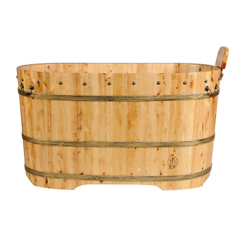 木桶 120CM长休闲3型浴桶 香柏木实木洗澡桶