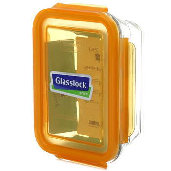 三光云彩glasslock韩国进口钢化玻璃饭盒微波炉碗保鲜盒密封便当盒 MCRW-095/950ml