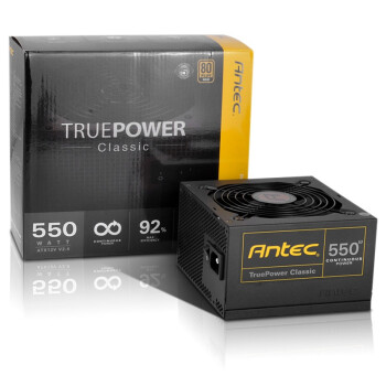 安钛克（Antec） 额定550W TP-550C 电源 12CM风扇/ 80PLUS金牌