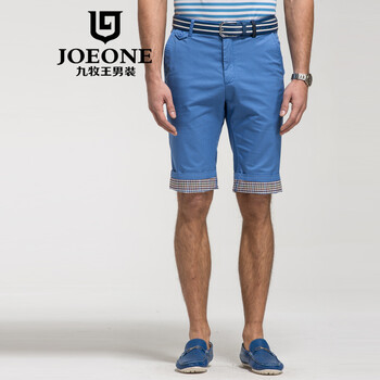 九牧王新品男装新款 <em>夏季</em>薄款商务休闲<em>短裤JB</em>