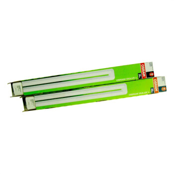 
                                        
                                        欧司朗（OSRAM） 四针插拔 36W三基色紧凑H型节能灯管日光色 6500K (2只装)                