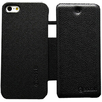 雅幽 苹果5左右翻 苹果皮套 智能手机保护壳 5