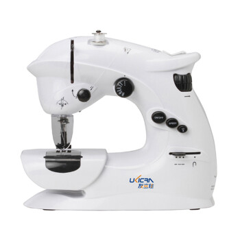 
                                        友立佳（UKICRA）403家用电动迷你小型多功能包边针线缝纫机                