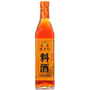 【京东超市】老才臣 方瓶 料酒 500ml