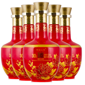 52°五粮液华彩人生30典藏 500ml 6瓶箱装