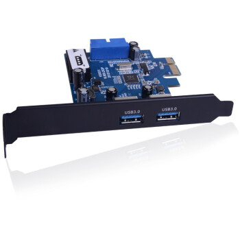 金胜（Kingshare）PCI-E转USB3.0双口扩展卡（KS-U34P2NP）