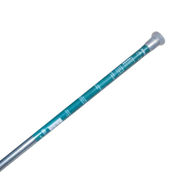 加长型不锈钢浴帘杆可伸缩 免打孔承重2-15kg 柔之家 E01 155-290cm适合1.7-2.7米墙距