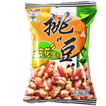 旺旺挑豆(脆皮花生)95g*5