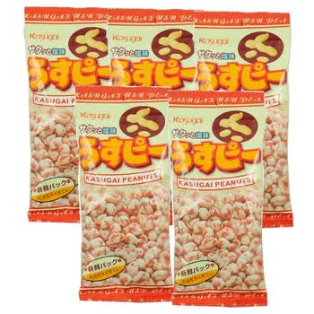 日本原装进口食品 春日井 脆衣花生 60g*5包 #1410