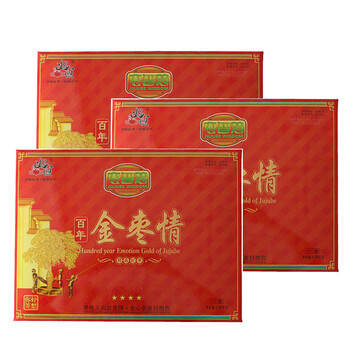 好想你红枣 好想你枣智慧百年金枣情 1390g精品装*3