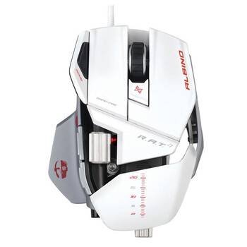 赛钛客（Saitek）MADCATZ 美加狮 R.A.T.7激光游戏鼠标 雪狐版