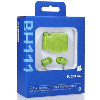 诺基亚（NOKIA）BH-111（绿色）蓝牙耳机