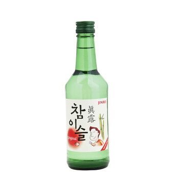 真露 竹炭酒 360ml*2