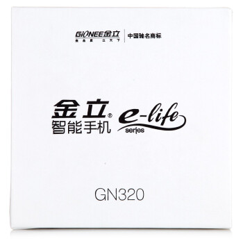 金立gn320 3g手机(都市白)wcdma/gsm 图片,商品介绍