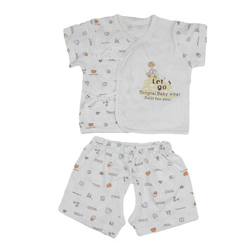 童泰 婴幼儿 半袖和服套装 5202 黄色 59码