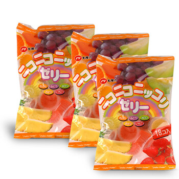 七尾18个水果冻250g*3袋