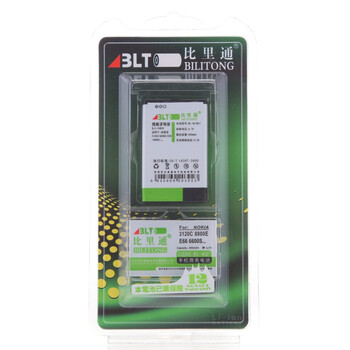 比里通（BILITONG）BL-4U 手机电池 适用于诺基亚（NOKIA）C5-03/500 Fate/E66/5250/5530XM/X7/6600s/5730XM