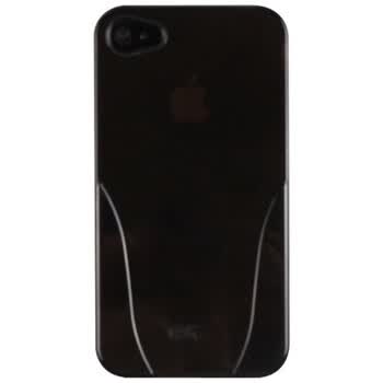 ESK 502 iphone4/4s TPU炫彩硅胶套 黑色