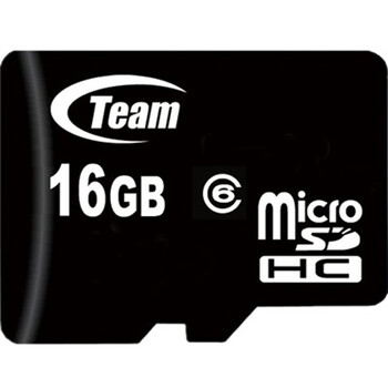 十铨科技（Team）16GB Class6 TF（microSD）存储卡（TG016G0MC26X）