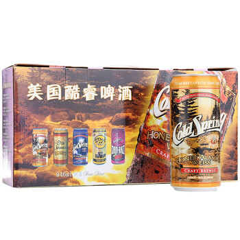 美国 Cold Spring酷睿杏仁小麦白啤酒946ML*5听