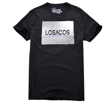 LOSACOS洛赛克斯短袖纯棉时尚休息T恤 12312406-99 XXL