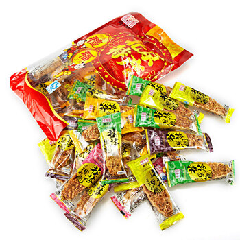 御食园北京特产休闲新京味系列之--茯苓果仁脆400g+果仁千层酥400g早餐营养搭配、香酥你的心~~