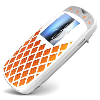 朗琴（ROYQUEEN） XPORT 系列X300多功能彩屏微型音响 活力橙