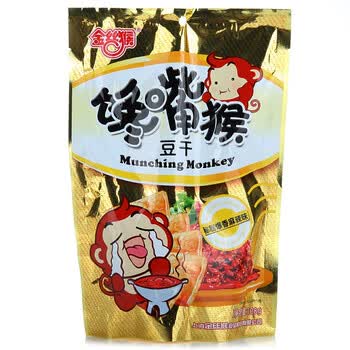 金丝猴馋嘴猴豆干秘制爆香麻辣味108g*8袋