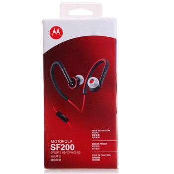 摩托罗拉（MOTOROLA）SF200运动耳机 适用于摩托罗拉3.5毫米接口的手机（除移动定制机外）