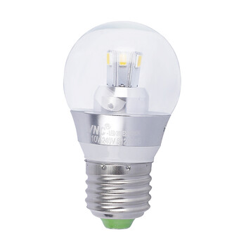 VNC照明 LED全新技术360度仿白炽灯泡E27灯泡透明罩3W P03-360° 暖白光
