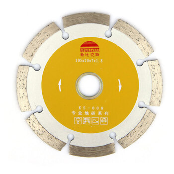 新比克斯(Newbakers) KS-008 4"/105mm云石片、切割片 专业地砖系列