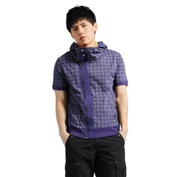 I'm David 爱大卫 夏装 韩版正品时尚休闲卫衣 DKJP310A 紫色 180/105/XL