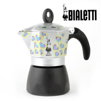 比乐蒂BIALETTI 摩卡咖啡壶DAMA ARTE HEART 限量版