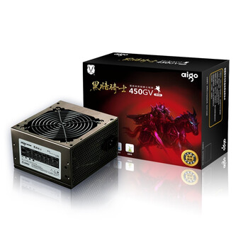 爱国者（aigo）黑暗骑士450GV 电源（额定300W/12CM风扇）