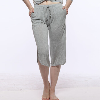 37love 2012春夏新品 舒适家居服休闲女裤 B2164040 虾红 F(160/84A)